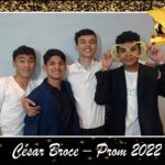 César Broce, celebra su prom