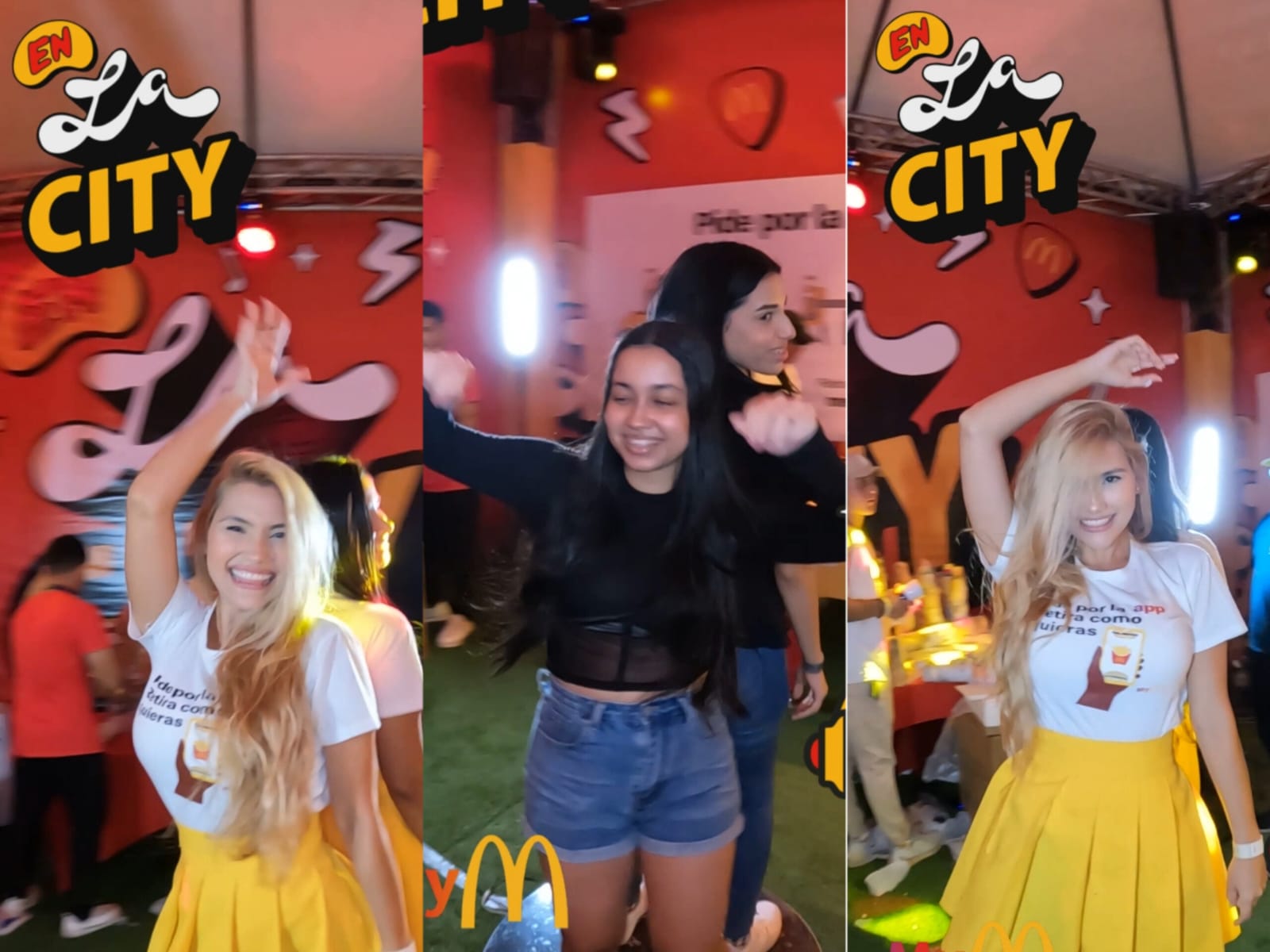 Arcos Dorados de Mc Donald´s en Feria de La City