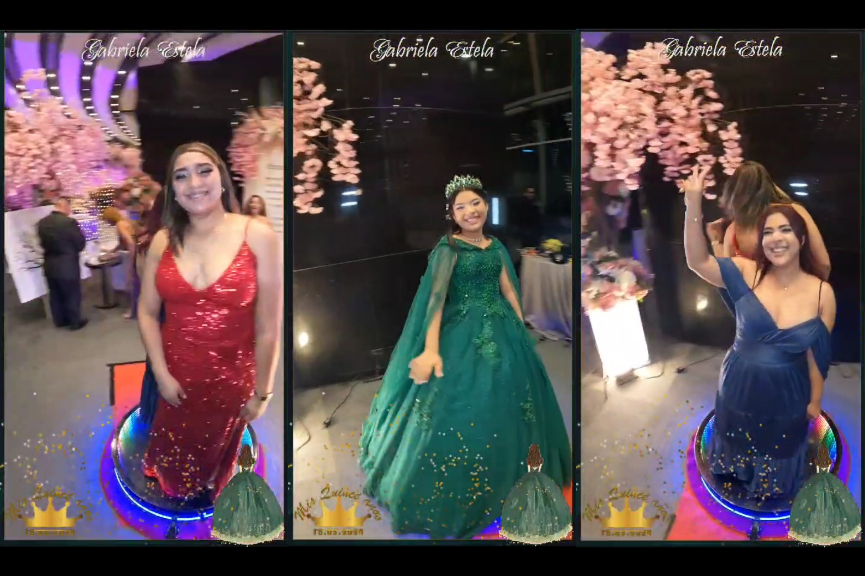 Los XV de Gabriela Estela