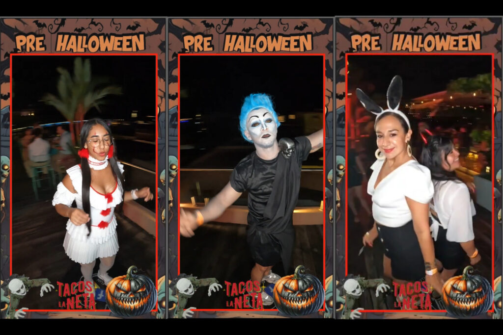 Pre Halloween en Tacos La Neta
