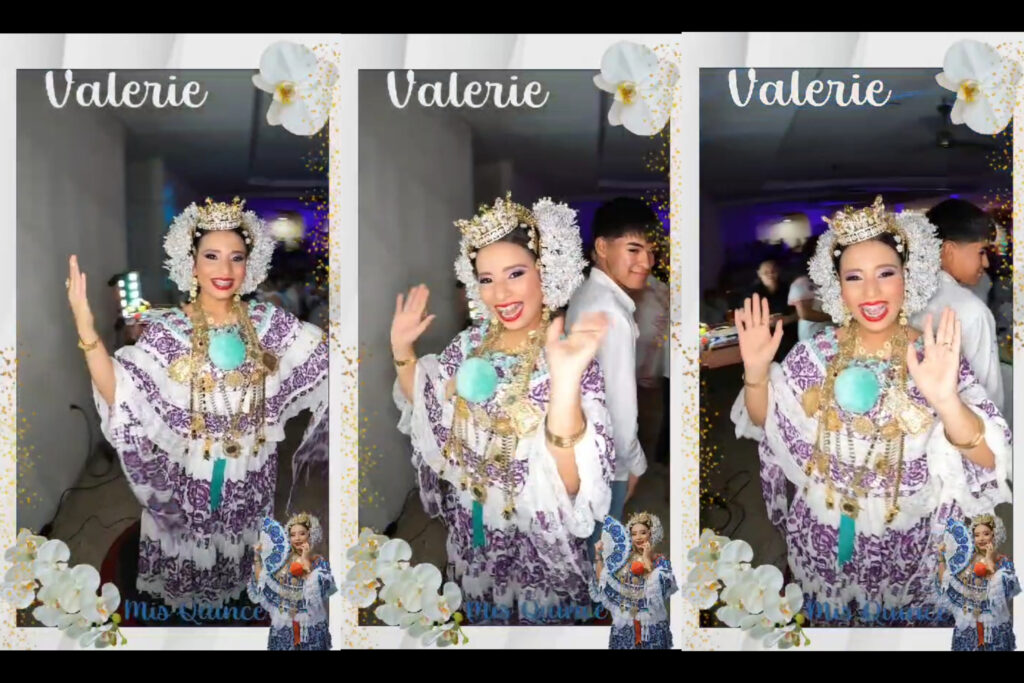 Gala Típica de Valerie en sus 15