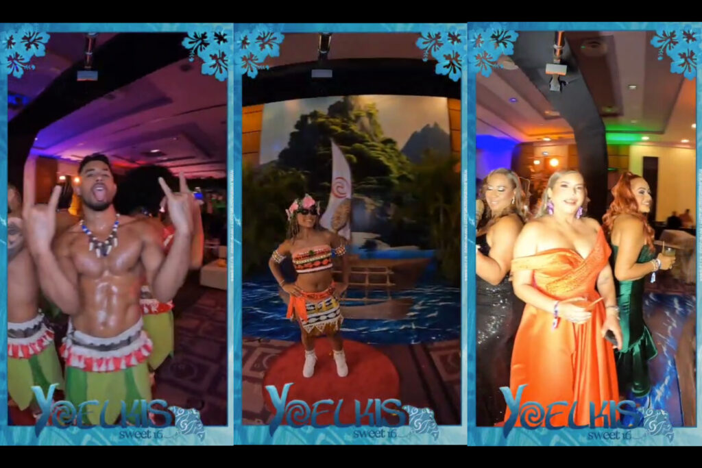Sweet Sixteen de Yoelkis al estilo Moana